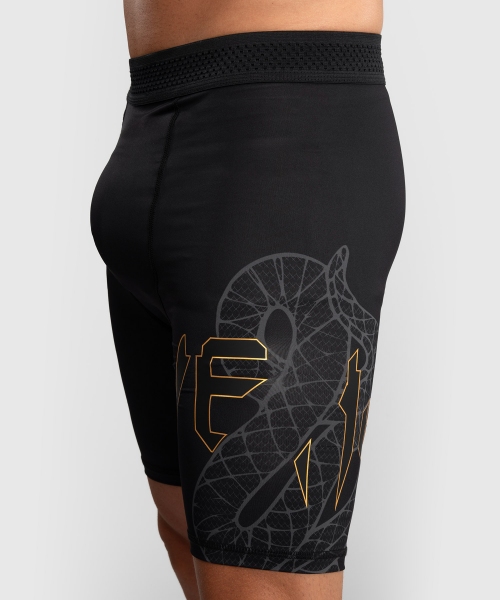 VENUM SERPENTI VALE TUDO SHORTS BLACK/SILVER/GOLD