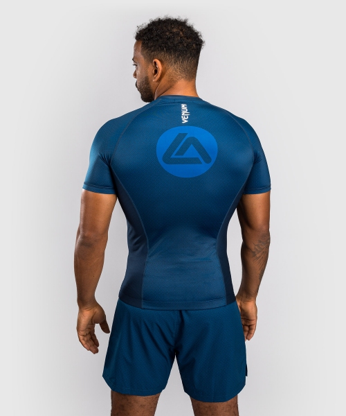 RASHGUARD VENUM x ROGER GRACIE ACADEMY KRÓTKI RĘKAW - BLUE