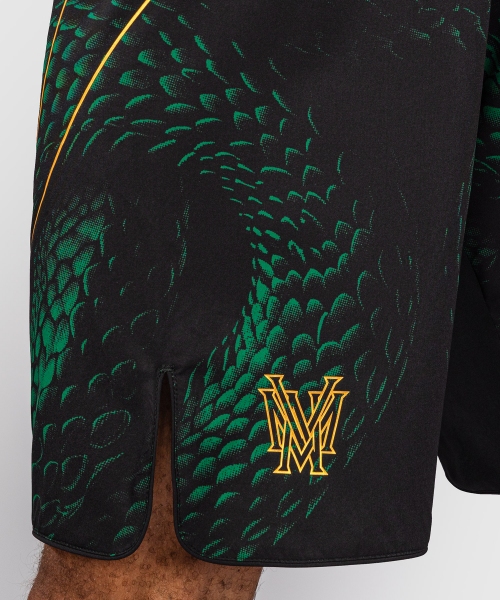 SPODENKI VENUM FIGHTSHORT MATUPA BLACK/GREEN/GOLD