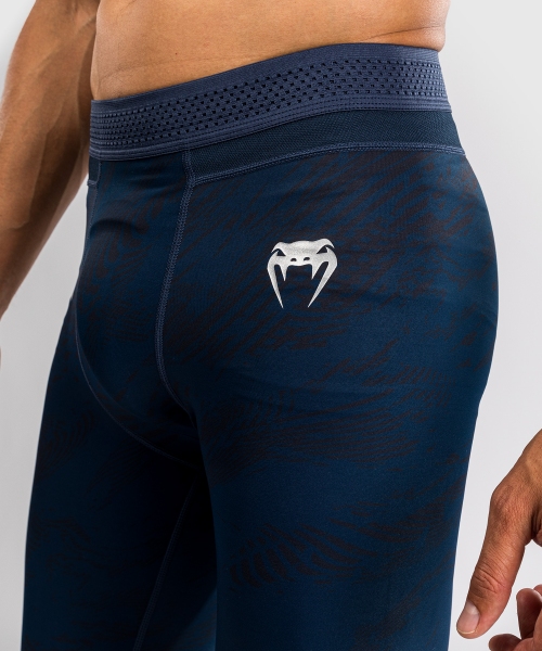 VENUM UFC FUSION FIGHT WEEK MENS PERFORMANCE TIGHT OCEANIC BLUE