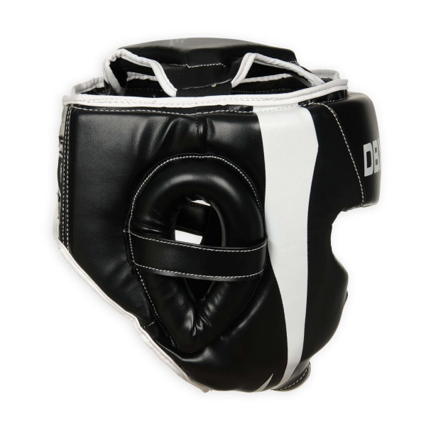 KASK BOKSERSKI BUSHIDO CZARNO-BIAŁY