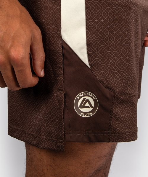 SPODENKI VENUM x ROGER GRACIE ACADEMY DARK BROWN