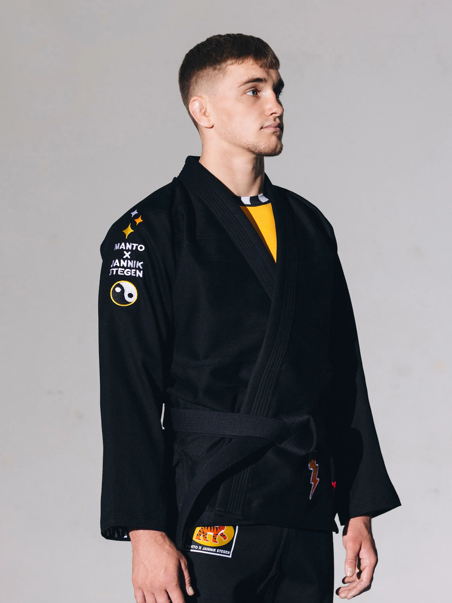 MANTO "TIGER`S TAIL" BJJ Gi czarne